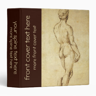 Study of Michelangelo's David Statue by Raphael Binder
