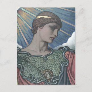 Study of Minerva Postcard