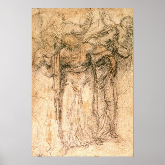 Study of Mourning Women Poster (Front)