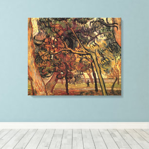 Study of Pine Trees by Vincent van Gogh Canvas Print
