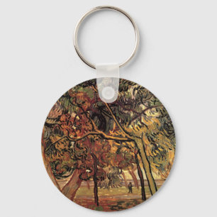 Study of Pine Trees by Vincent van Gogh Keychain