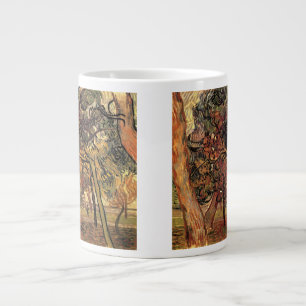Study of Pine Trees by Vincent van Gogh Large Coffee Mug
