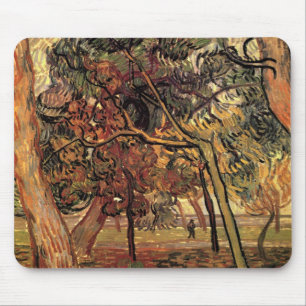 Study of Pine Trees by Vincent van Gogh Mouse Pad