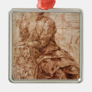 Study of Sibyl Metal Ornament