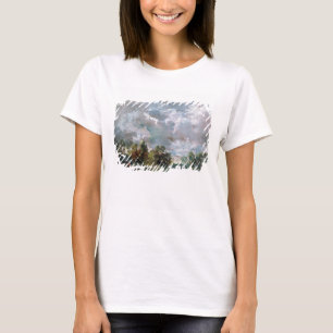 Study of Sky and Trees (oil on canvas) T-Shirt