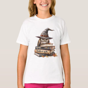 Study of Spells Owl Halloween T-Shirt