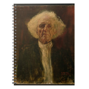 Study of the Head of a Blind Man (oil on canvas) Notebook