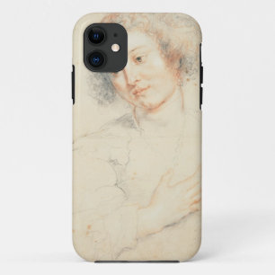 Study of the Head of St. Apollonia (drawing) iPhone 11 Case