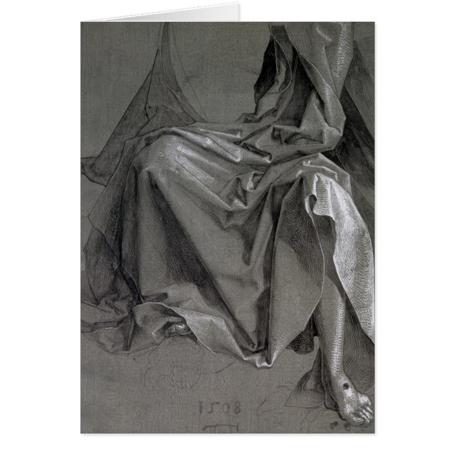 Study of the robes of Christ, 1508 (Front)