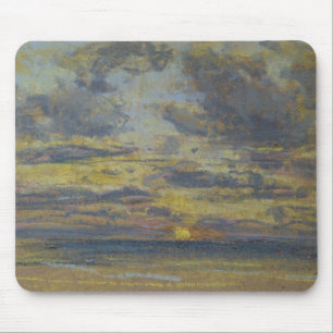 Study of the Sky with Setting Sun, c.1862-70 Mouse Pad