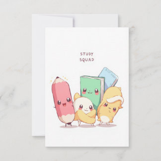 Study Squad Back to School Card