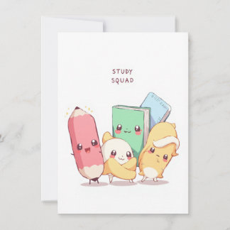 Study Squad Back to School Holiday Card
