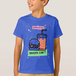 Studying can wait snacks can’t-school lunch break T-Shirt