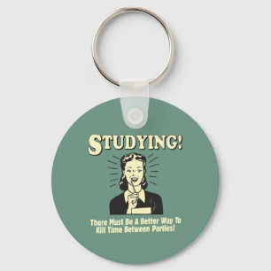 Studying: Kill Time Keychain