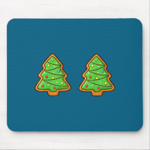 Stuff My Face With Christmas Cookies Inappropriate Mouse Pad