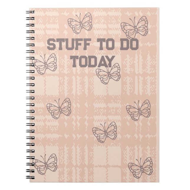 Stuff to do Today Notebook (Front)