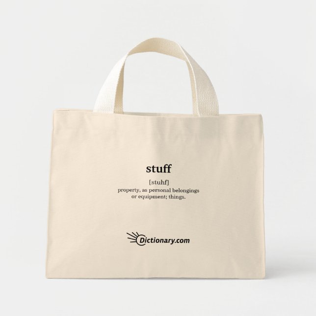 Stuff Tote Bag (Front)