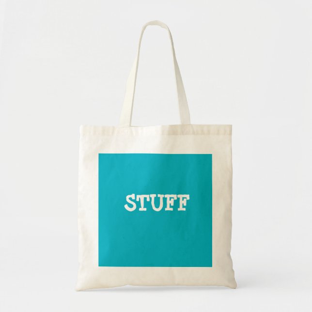 STUFF tote bag (Front)