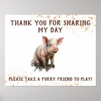 Stuffed Animal Farm Favour