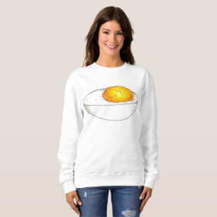 Stuffed Deviled Egg Yolk Eggs Picnic Food Foodie Sweatshirt