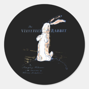 Stuffed Rabbit The Velven Rabbit Margery Williams  Classic Round Sticker