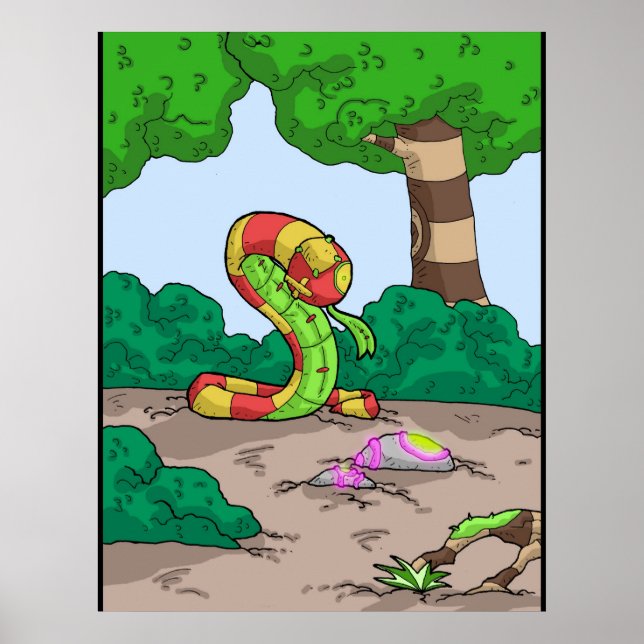 stuffed snake print 02 (Front)