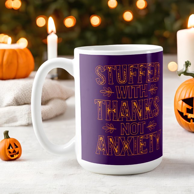 Stuffed with Thanks Mug - Customizable (Creator Uploaded)