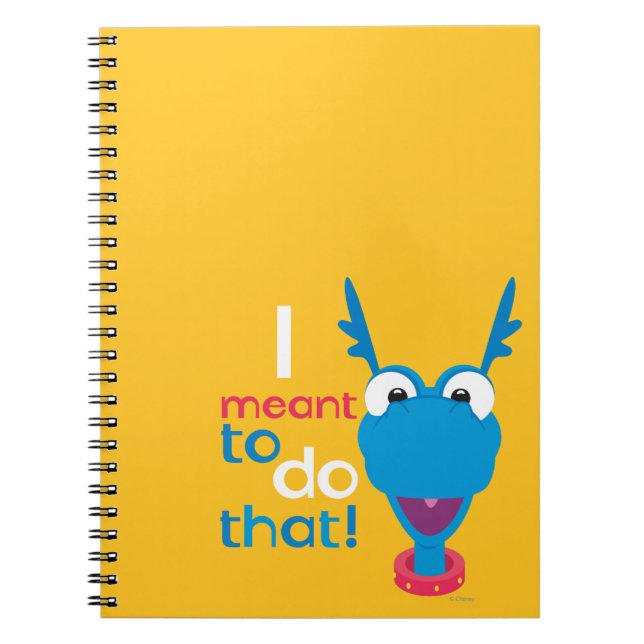 Stuffy - I Meant to do That Notebook (Front)