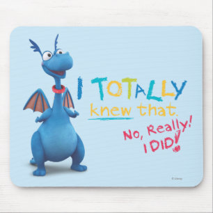 Stuffy - I Totally Knew that Mouse Pad