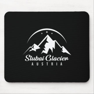 Stui Glacier Austria Ski Resort Skiing Snowboardin Mouse Pad