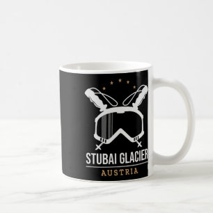 Stui Glacier Austria Ski Resort Vintage Skiing Coffee Mug