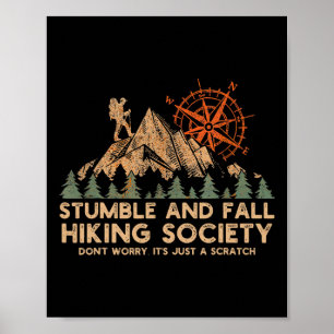 Stumble And Fall Hiking Society Don't Worry _4 Poster