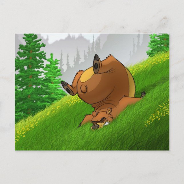 Stumbling Bear Postcards (Front)