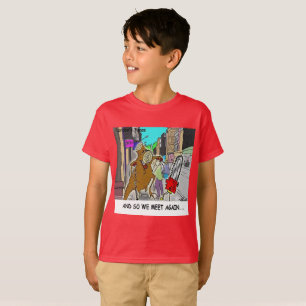 Stumped: Chainsaw Vs Tree funny comic T-Shirt