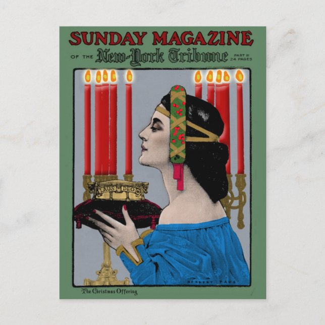 Stunning 1905 New York Tribune Art Cards (Front)