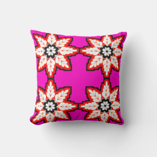 Stunning 3D Colourful Digital Accent Throw Pillow