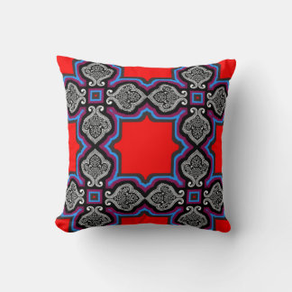 Stunning 3D Colourful Digital Accent Throw Pillow