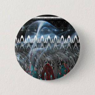 Stunning Abstract Art Print 2 Inch Round Button