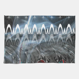 Stunning Abstract Art Print Kitchen Towel