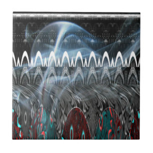 Stunning Abstract Art Print Tile