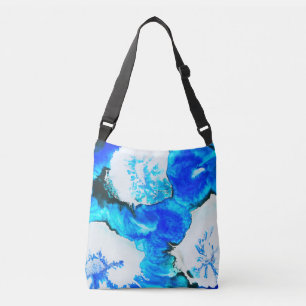 Stunning Alcohol Ink Painting Crossbody Bag