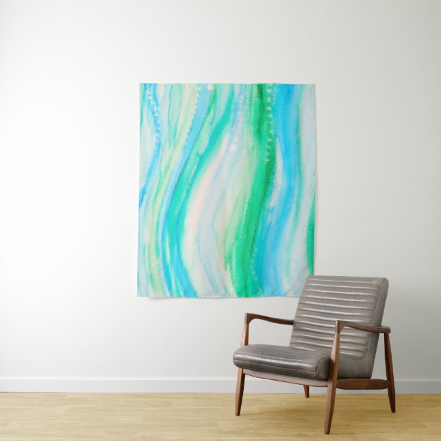 Stunning Alcohol Ink Painting  Tapestry (In Situ)