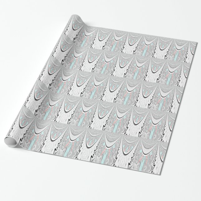 Stunning art. wrapping paper (Unrolled)