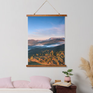 Stunning autumn scenery from Šilentabor, Slovenia Hanging Tapestry