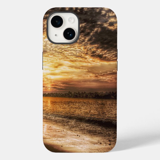 Stunning Beach Sunrise Case-Mate iPhone Case (Back)