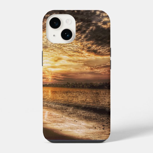 Stunning Beach Sunrise iPhone Case (Back)