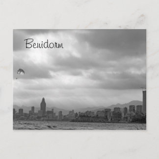 stunning benidorm post card
