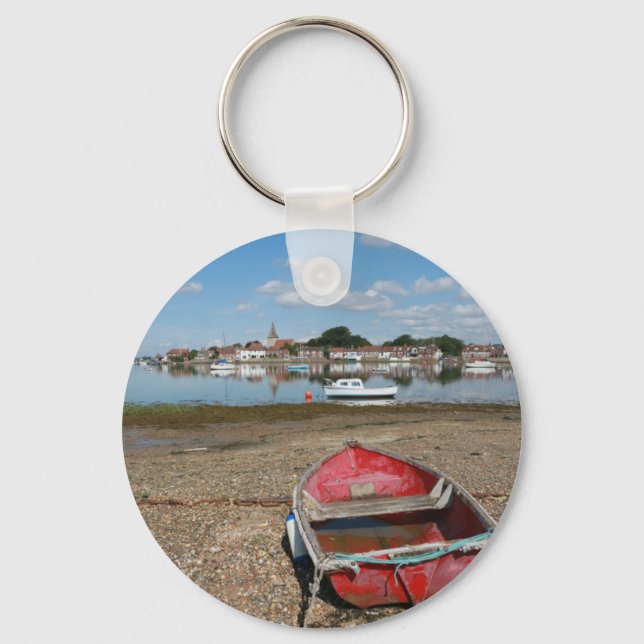 Stunning Bosham Harbour England Keychain (Front)