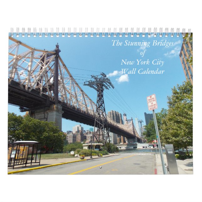 Stunning Bridges of NYC Wall Calendar (Cover)
