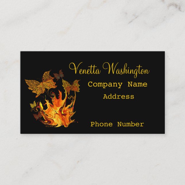 Stunning Business Card (Front)